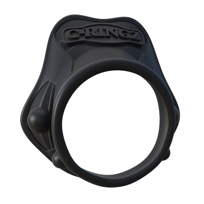 FANTASY C-RINGZ - FANTASY C-RINGZ ROCK HARD RING BLACK