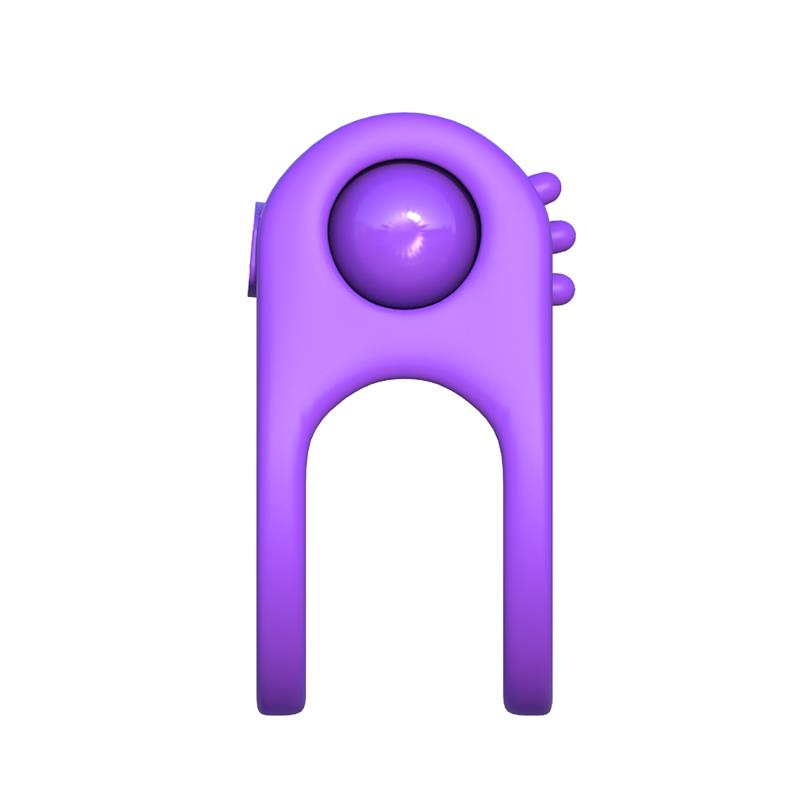 FANTASY C-RINGZ - FANTASY C-RINGZ SILICONE DUO RING PURPLE