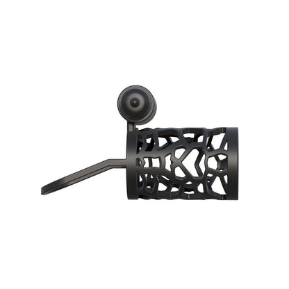 FANTASY C-RINGZ - FANTASY C-RINGZ THICK DICK SILICONE VIBRATING CAGE BLACK