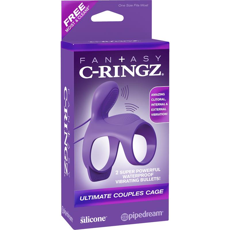 FANTASY C-RINGZ - FANTASY C-RINGZ ULTIMATE COUPLES CAGE-PURPLE