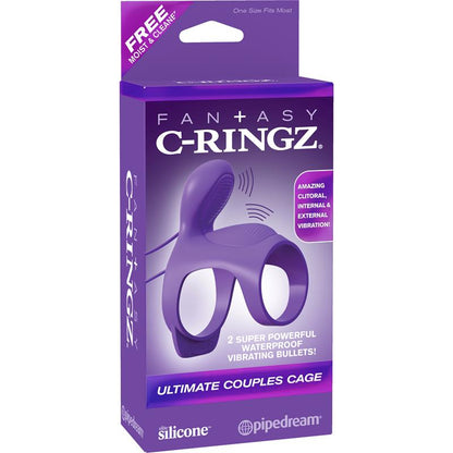 FANTASY C-RINGZ - FANTASY C-RINGZ ULTIMATE COUPLES CAGE-PURPLE