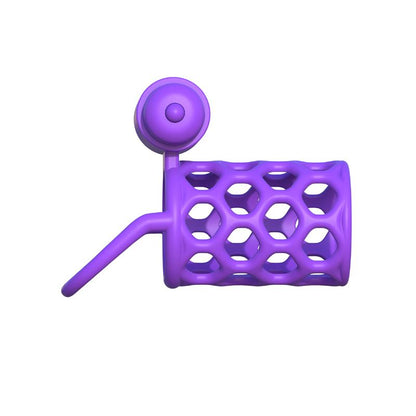 FANTASY C-RINGZ - FANTASY C-RINGZ VIBRATING COUPLES CAGE PURPLE