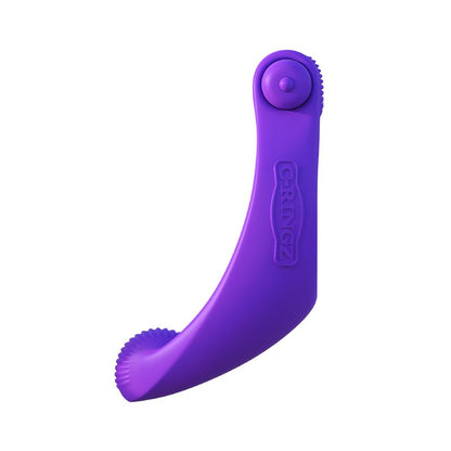 FANTASY C-RINGZ - FANTASY C-RINGZ VIBRATING SILICONE TAINT-ALIZER PURPLE