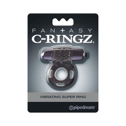 FANTASY C-RINGZ - FANTASY C-RINGZ VIBRATING SUPER RING BLACK