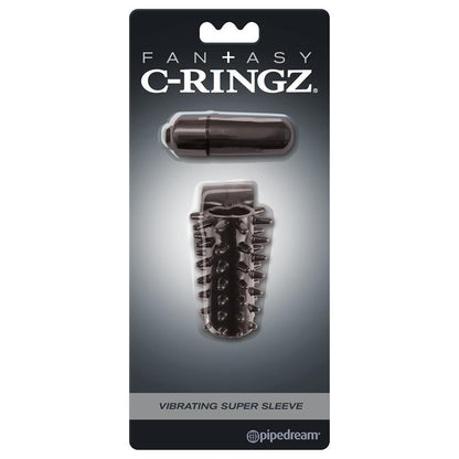 FANTASY C-RINGZ - FANTASY C-RINGZ VIBRATING SUPER SLEEVE BLACK