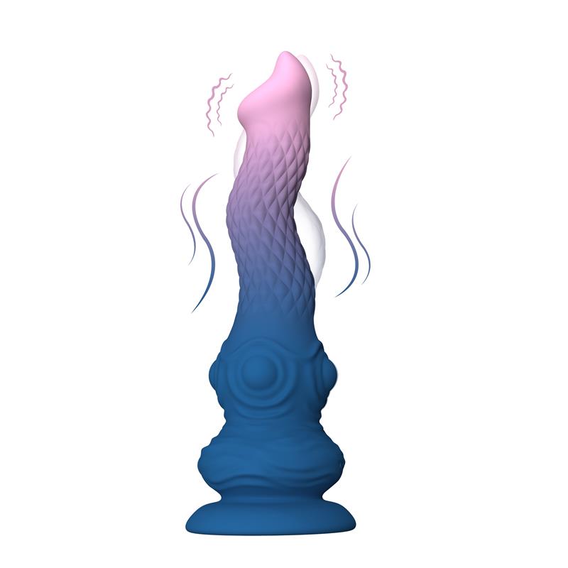 URBAN SKY - FANTASY DILDO VIBRATION, OSCILATION AND SUCTION CUP 23.3 CM