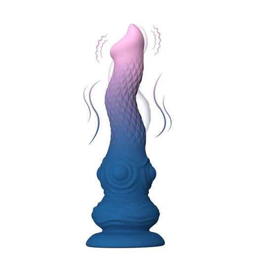 URBAN SKY - FANTASY DILDO VIBRATION, OSCILATION AND SUCTION CUP 23.3 CM