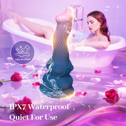 URBAN SKY - FANTASY DILDO VIBRATION, OSCILATION AND SUCTION CUP 23.3 CM