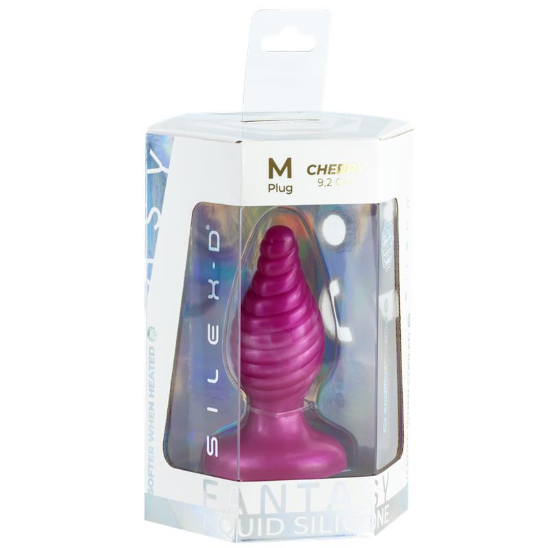 SILEXD - FANTASY PLUGS LIQUID SILICONE CHERRY