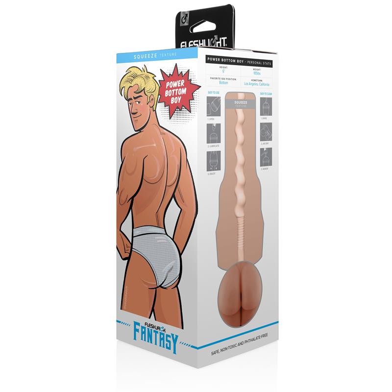 FLESHLIGHT - FANTASY POWER BOTTOM BOY