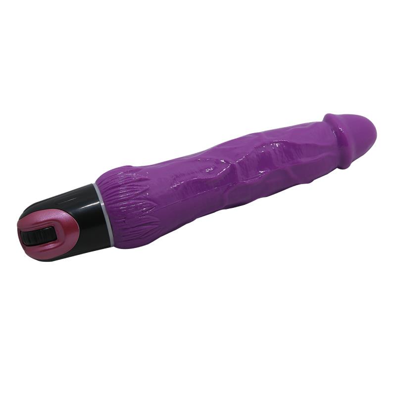 BAILE - FANTASY VIBRATING DILDO PURPLE