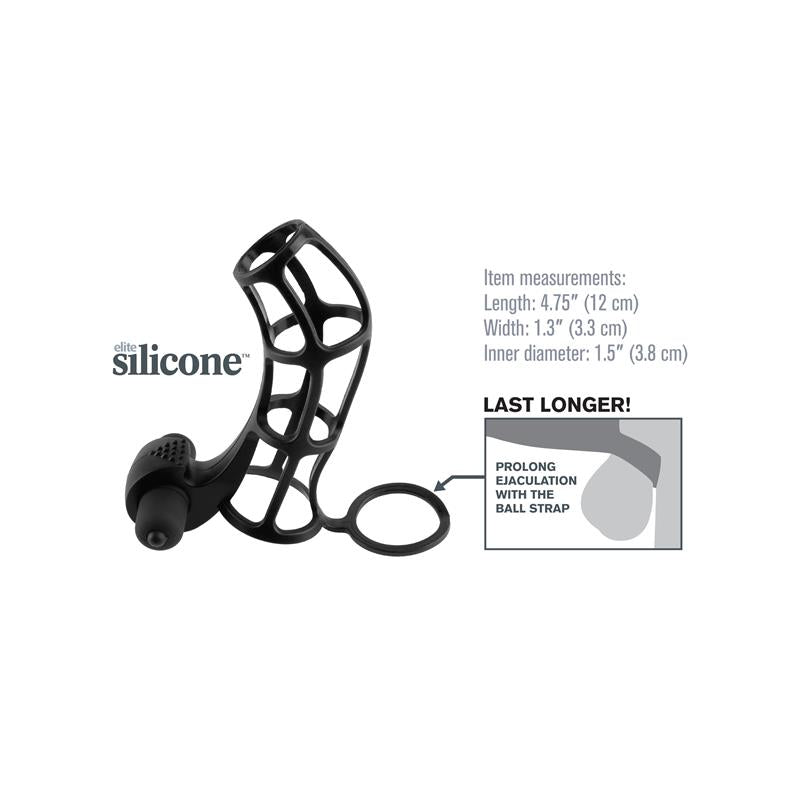 FANTASY X-TENSIONS - FANTASY X-TENSIONS DELUXE SILICONE POWER CAGE BLACK
