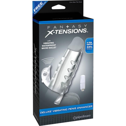 FANTASY X-TENSIONS - FANTASY X-TENSIONS  DELUXE VIBRATING PENIS ENHANCE