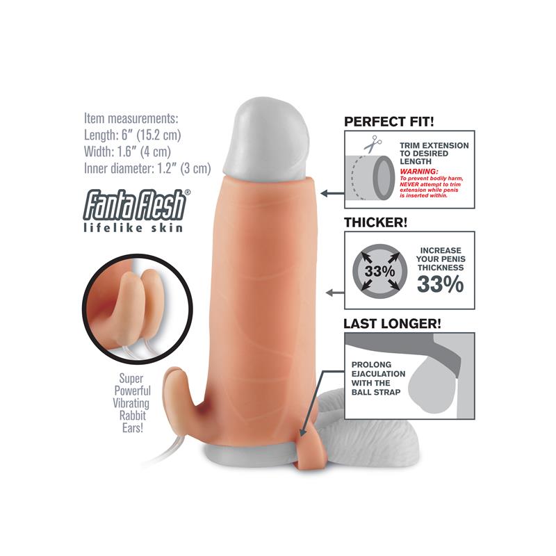 FANTASY X-TENSIONS - FANTASY X-TENSIONS  DUO CLIT CLIMAX-HER-FLESH
