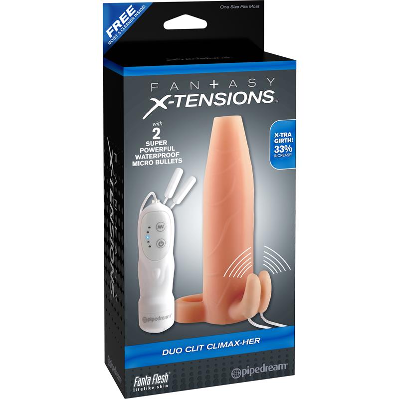 FANTASY X-TENSIONS - FANTASY X-TENSIONS  DUO CLIT CLIMAX-HER-FLESH