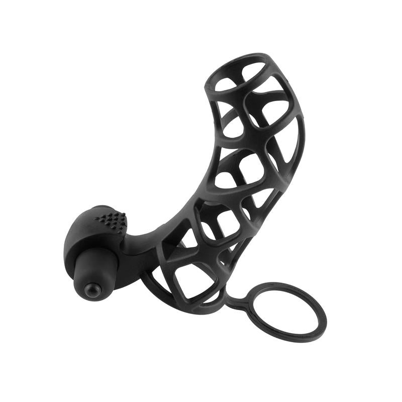 FANTASY X-TENSIONS - FANTASY X-TENSIONS  EXTREME SILICONE POWER CAGE - BLACK