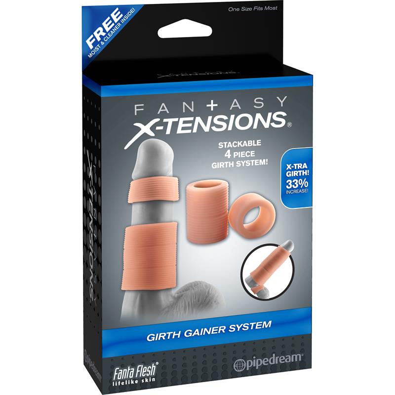 FANTASY X-TENSIONS - FANTASY X-TENSIONS  GIRTH GAINER SYSTEM-FLESH