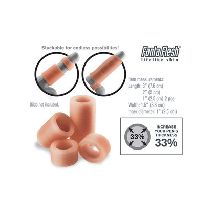 FANTASY X-TENSIONS - FANTASY X-TENSIONS  GIRTH GAINER SYSTEM-FLESH