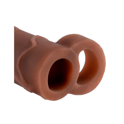 FANTASY X-TENSIONS - FANTASY X-TENSIONS  PERFECT 2,5 CM  EXTENSION  WITH BALL STRAP - BROWN