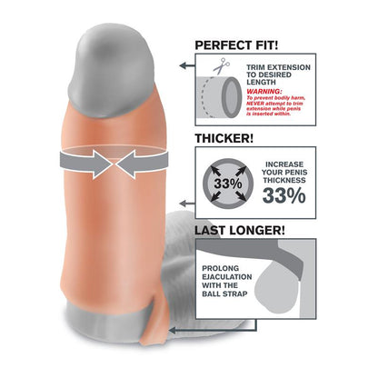 FANTASY X-TENSIONS - FANTASY X-TENSIONS  REAL FEEL ENHANCER XL - FLESH