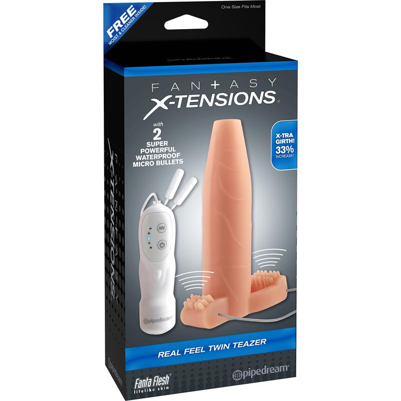 FANTASY X-TENSIONS - FANTASY X-TENSIONS  REAL FEEL TWIN TEAZER-FLESH