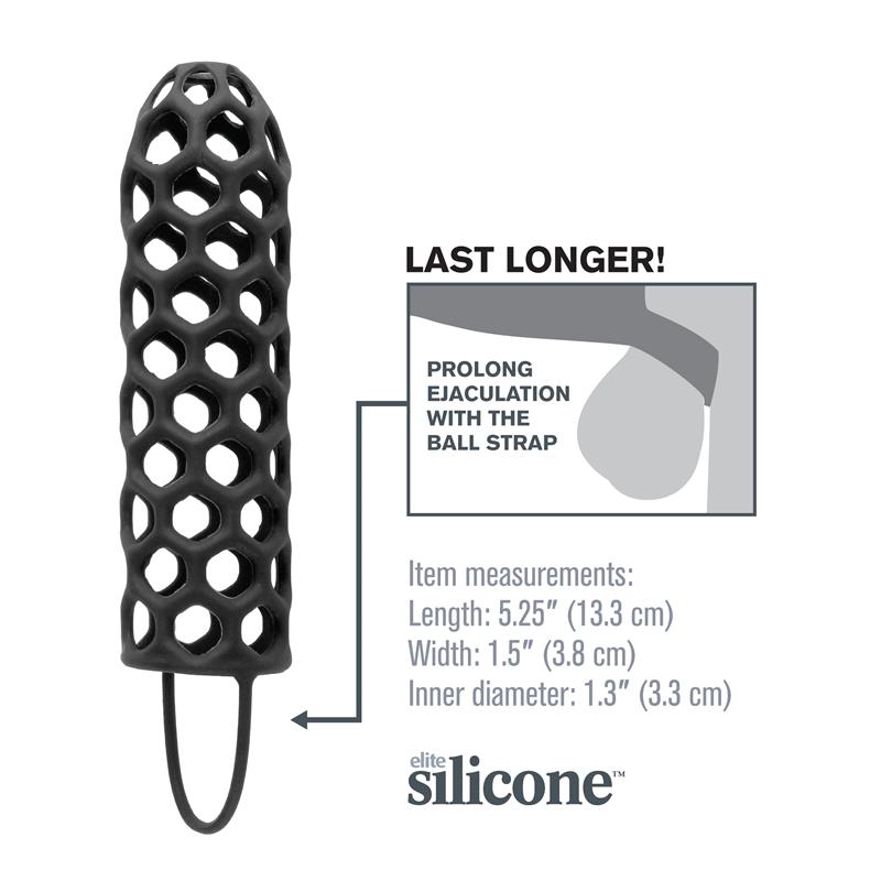 FANTASY X-TENSIONS - CAGE PÉNIENNE SILICONE WARRIOR FANTASY X-TENSIONS-BLA