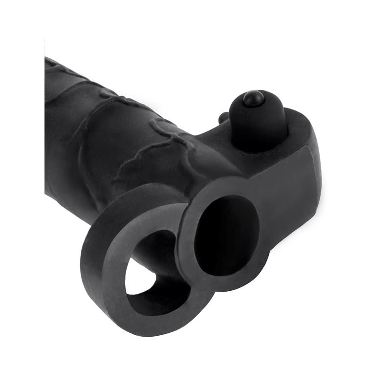 FANTASY X-TENSIONS - FANTASY X-TENSIONS  VIBRATING REAL FEEL EXTENSION 5,1 CM - BLACK