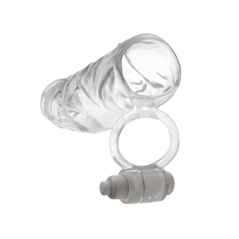 FANTASY X-TENSIONS - FANTASY X-TENSIONS  VIBRATING SUPER SLEEVE - CLEAR
