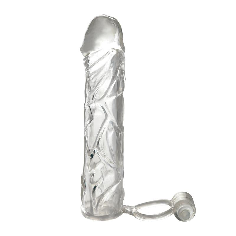 FANTASY X-TENSIONS - FANTASY X-TENSIONS  VIBRATING SUPER SLEEVE - CLEAR