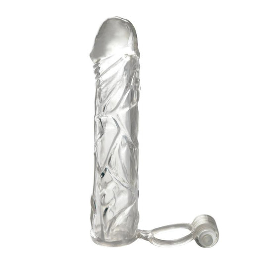 FANTASY X-TENSIONS - FANTASY X-TENSIONS  VIBRATING SUPER SLEEVE - CLEAR