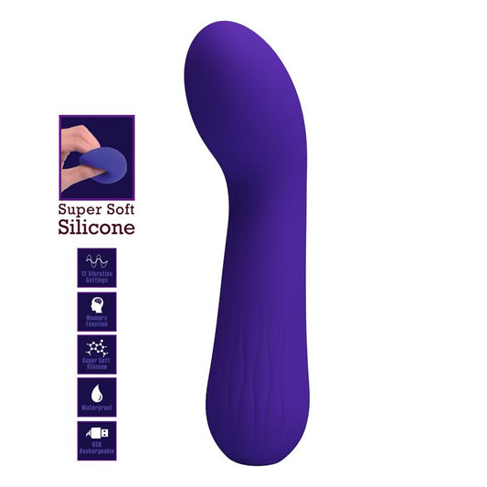 PRETTYLOVE - FAUN VIBRATOR PURPLE