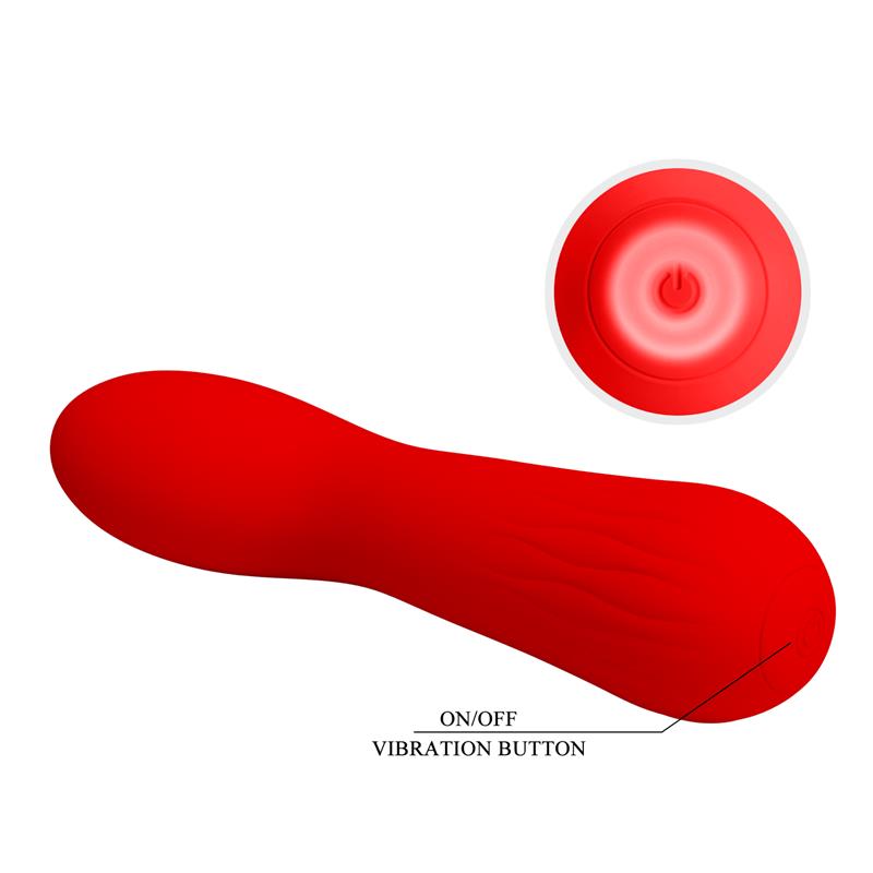 PRETTYLOVE - FAUN VIBRATOR RED