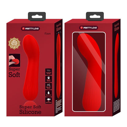 PRETTYLOVE - FAUN VIBRATOR RED
