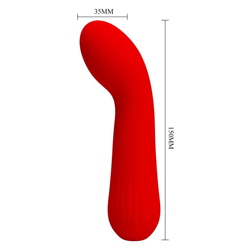 PRETTYLOVE - FAUN VIBRATOR RED