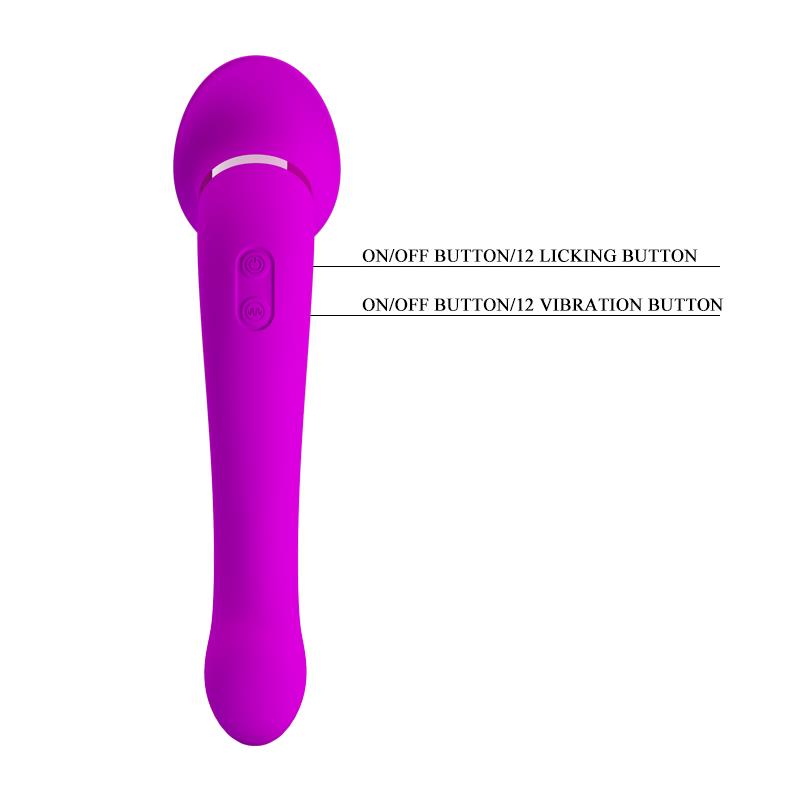 PRETTYLOVE - FAUST LICKING VIBRATOR USB