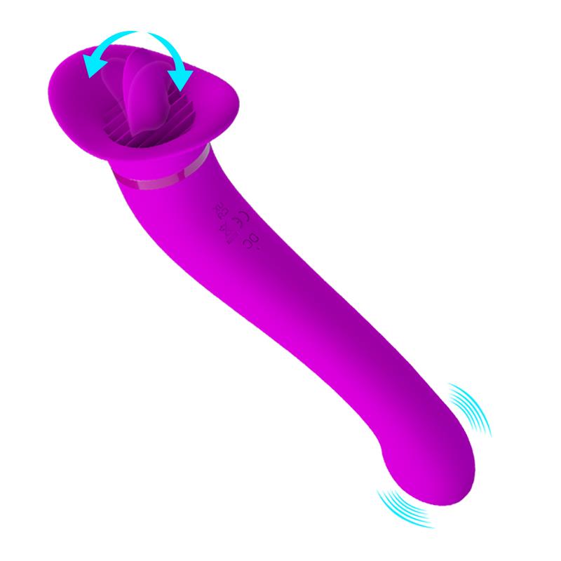 PRETTYLOVE - FAUST LICKING VIBRATOR USB