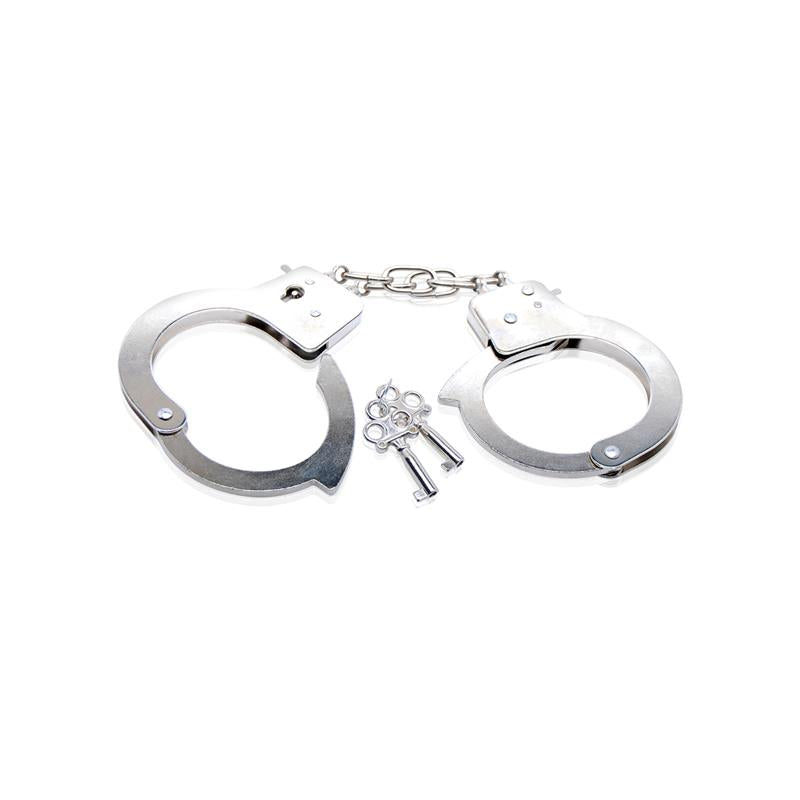 FETISH FANTASY SERIES - BEGINNERS METAL HANDCUFFS