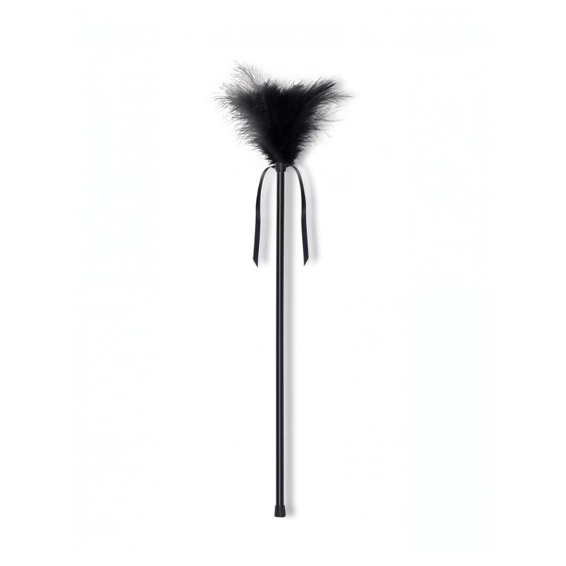 SECRET PLAY - FEATHER STIMULATOR BLACK