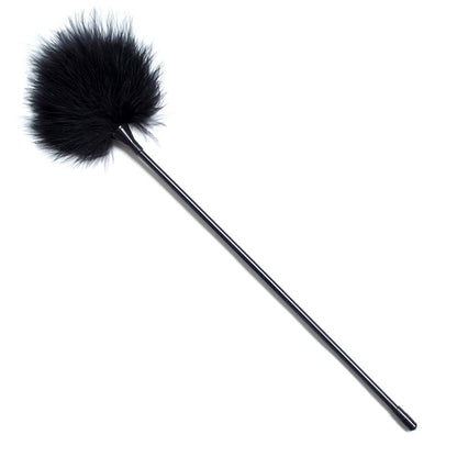 LATETOBED BDSM LINE - FEATHER TICKLER 40 CM BLACK