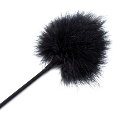LATETOBED BDSM LINE - FEATHER TICKLER 40 CM BLACK