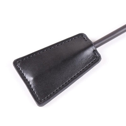 LATETOBED BDSM LINE - FEATHER TICKLER AND PADDLE 36 CM RED/BLACK