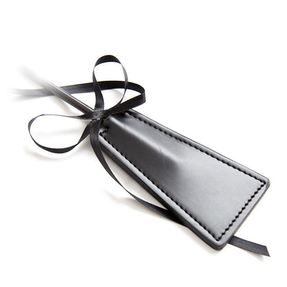 LATETOBED BDSM LINE - FEATHER TICKLER AND PADDLE 49 CM BLACK
