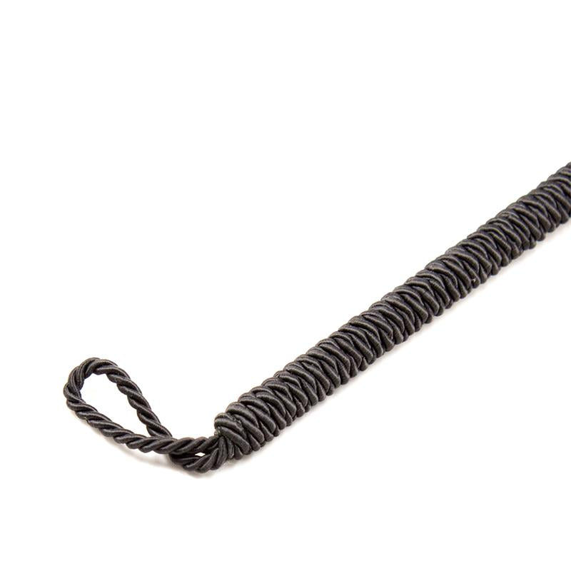 LATETOBED BDSM LINE - FEATHER TICKLER WITH BOW 25 CM BLACK