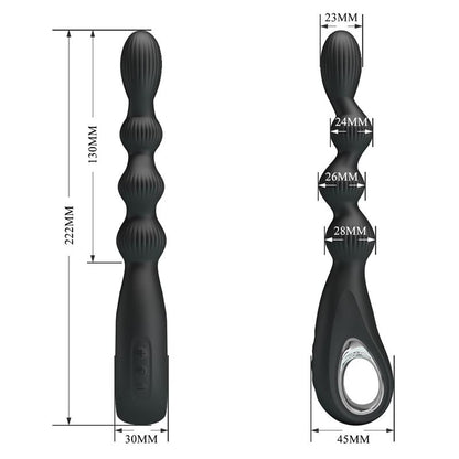 PRETTYLOVE - FEDERER ANAL STIMULATOR WITH VIBRATION