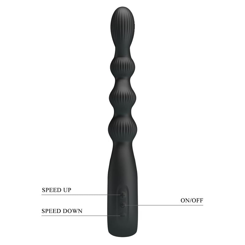 PRETTYLOVE - FEDERER ANAL STIMULATOR WITH VIBRATION