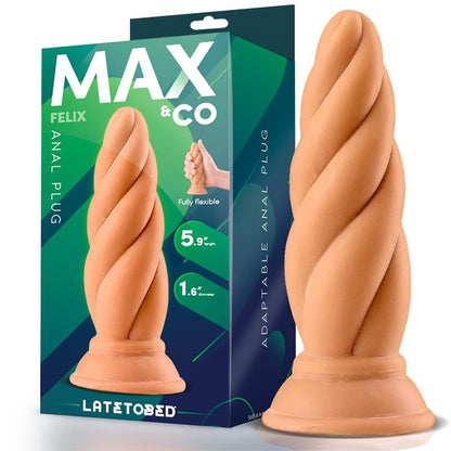 MAX & CO - FELIX ADAPTABLE BUTT PLUG 5.9 FLESH