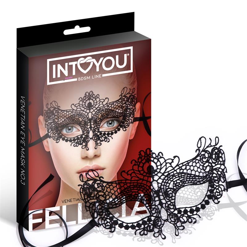 INTOYOU BDSM LINE - FELLICIA VENETIAN EYE MASK NO. 3