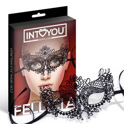 INTOYOU BDSM LINE - FELLICIA VENETIAN EYE MASK NO. 3