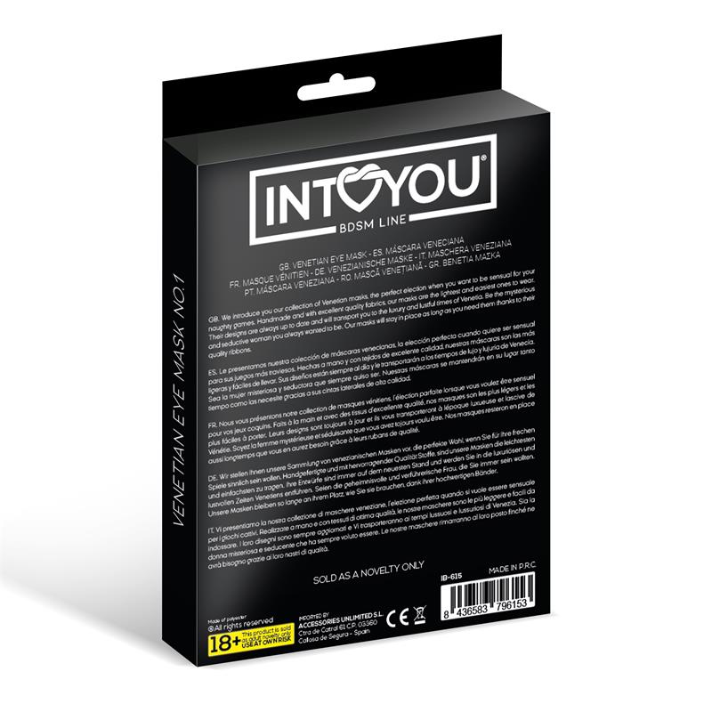 INTOYOU BDSM LINE - FELLICIA VENETIAN MASK NO. 1