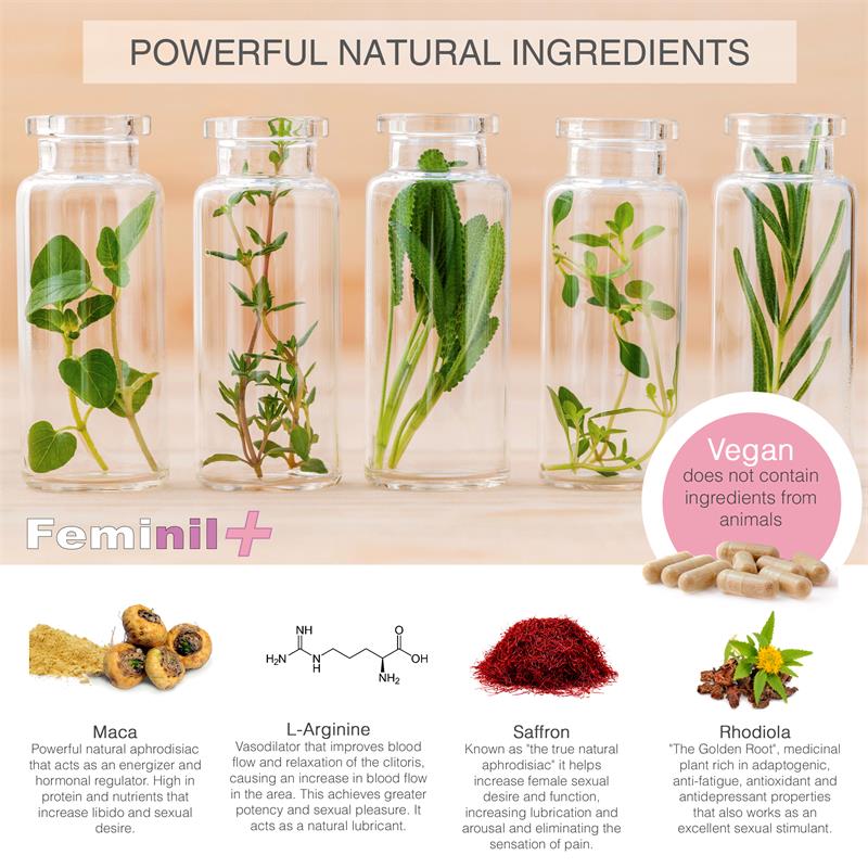500 COSMETICS - FEMINIL+ CAPSULES